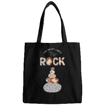 Discover Great Lakes Rock Colored Rock Stack Petoskey Stone Bags