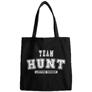 Discover Team Hunt Lifetime Member Family Last Name Bags
