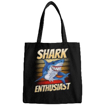 Discover Shark Enthusiast Lover Animal Sharks Teeth Bags