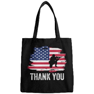 Discover Thank You Us Flag Memorial Day Bags