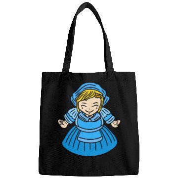 Discover Cute Chibi Farmer Girl Bags