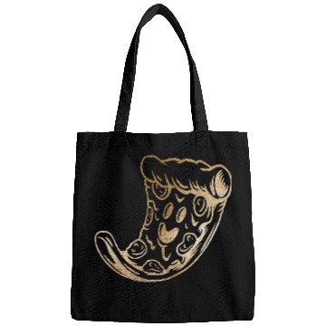 Discover Golden pizza slice Bags