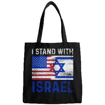Discover Us Flag I Stand With Israel Bags