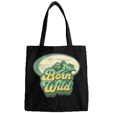 Discover born wild; nature; wilderness; Bags