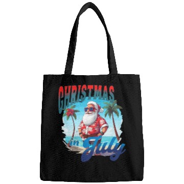 Discover Santa at the Beach | Christmas In July Bags
