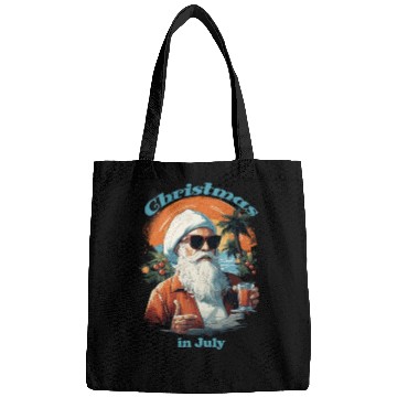 Discover Beachside Santa | "Christmas in July" Festive Bags