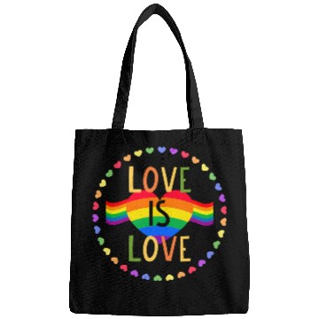 Discover Love is Love - Pride Design - LGBT Bags