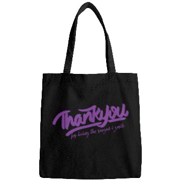 Discover Thank you for being the reason i smile hippie Bags