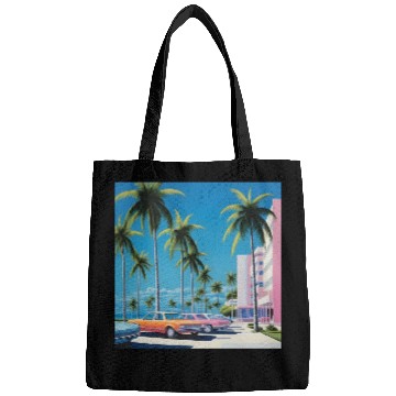 Discover 1980s Miami Beach Retro Hiroshi Nagai Bags