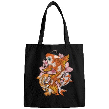 Discover Cherry Blossom Nishikigoi Gift Sakura Koi Carp Bags