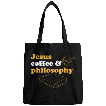Discover Philosophy Jesus Teacher Science Book Coffee Bags