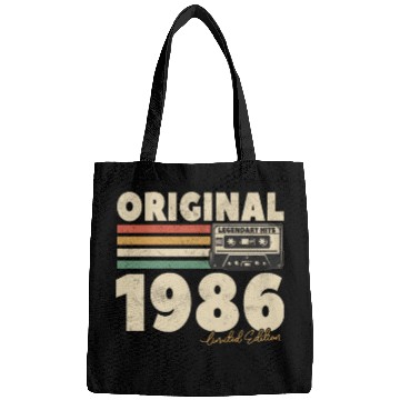 Discover Vintage 1986 Birthday Gift Bags