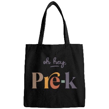 Discover Oh Hey Pre-K Teacher Student Preschool First Day Bags