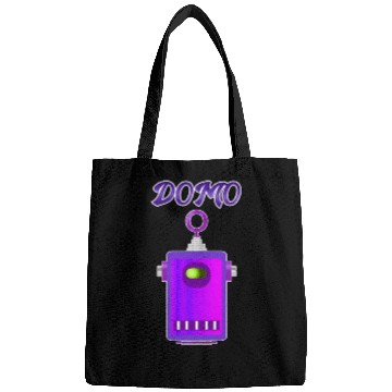 Discover Domo Robot 2 Purple 70s Bags