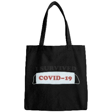 Discover I SURVIVED COVID19 green Bags