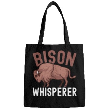 Discover Bison Whisperer Buffalo Bison Lover Bags