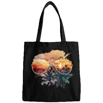 Discover Sunset with glasses Bags