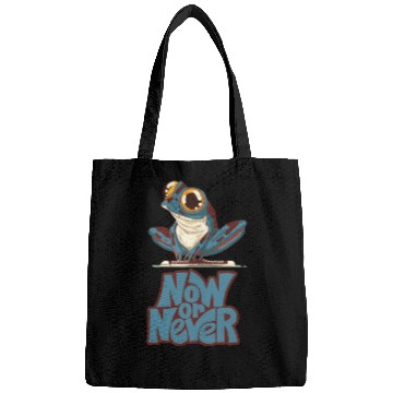 Discover Now Or Never Frog Loves Bags