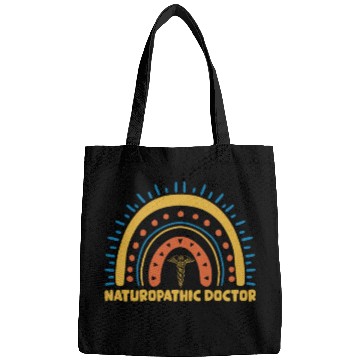 Discover Cute Naturopathic Doctor Boho Rainbow Bags