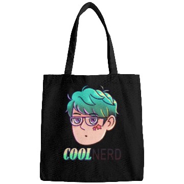 Discover Cool Nerd - Colour Mint design Bags
