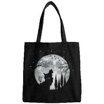 Discover Yorkshire Terrier Full Moon At Night Pet Yorkshire Bags