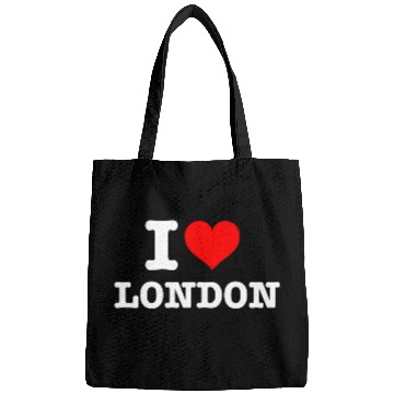 Discover London I Love London I Heart London Bags