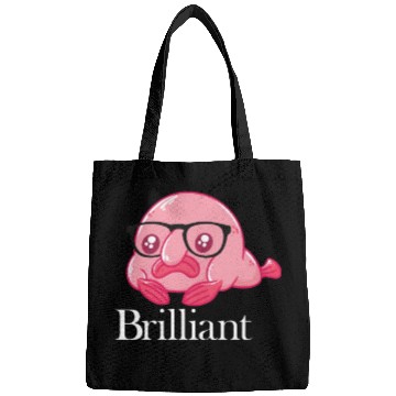 Discover Brilliant Blobfish Nerd Geek Smart Blobfish Bags