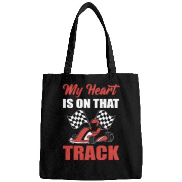 Discover My Heart Is On That Track Driver Bags