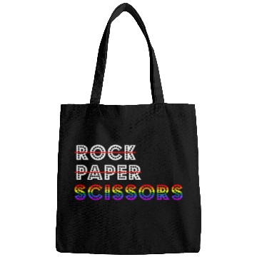 Discover Rock Paper Scissors LGBT For Lesbians Lesbian Cool Bags