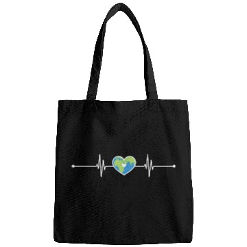 Discover Heart Beat Earth Bags