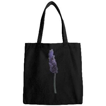 Discover Lavender Flower Illustration Bags
