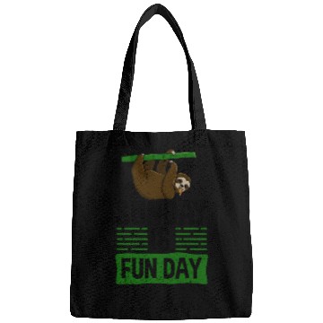 Discover Sunday Is Fun Day Sloth Bags