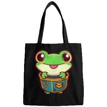Discover Frog in the bag Bags
