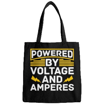 Discover Electrician Funny Construction Electrician Bags