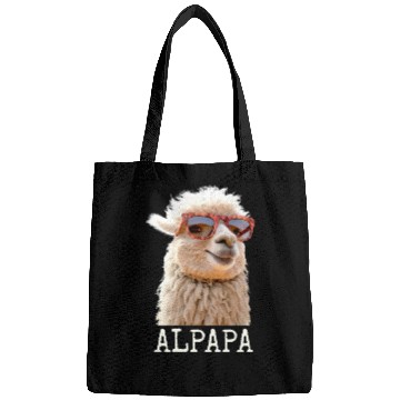 Discover Alpaca Papa Alpapa Lama Dad Alpaca Fathers Day Bags