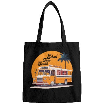 Discover The Nature School bus Bags design