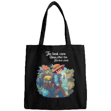 Discover Mountains Tour Bags Design