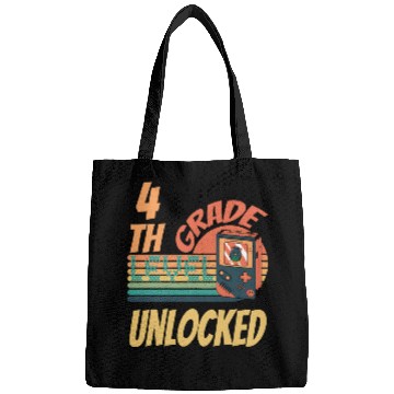 Discover 4th Grade Level Unlocked Video Game Back to School Bags