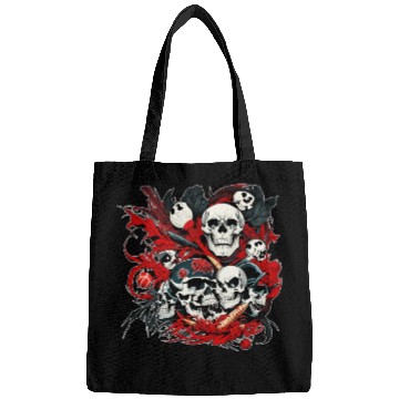 Discover skull skeleton Bags