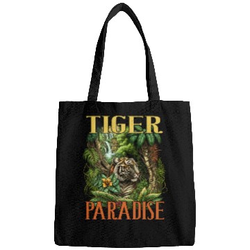 Discover Tiger Paradise Jungle for a Tiger lovers Bags