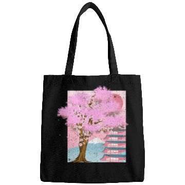 Discover Japan aesthetics sakura tree gift cherry blossom Bags