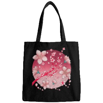 Discover Japanese culture sakura gift cherry blossoms Bags