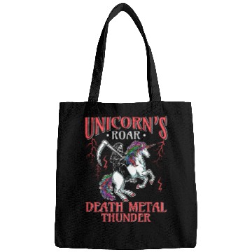 Discover Goth Rock Satan Unicorn Festivals Death Metal Bags