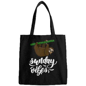 Discover Sunday Vibes Sloth Bags