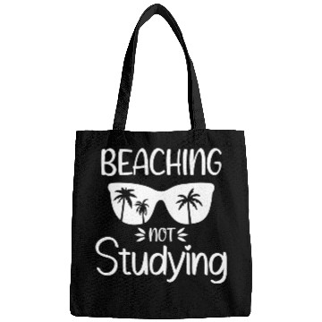 Discover Beaching Not Studying Not Teaching cute green Bags