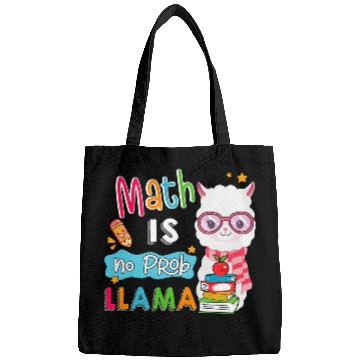 Discover Math Is No Prob Llama Math Teacher Llama Lover S Bags