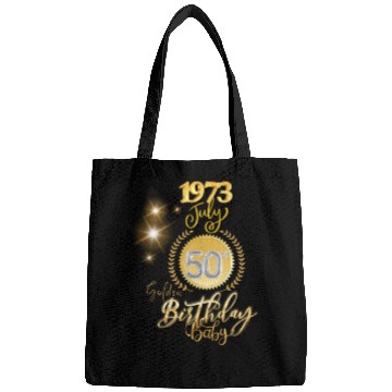 Discover 50th Birthday, July, 1973. Bags