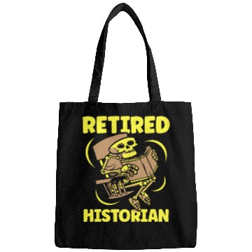 Discover Retired Historian Job Historic History Teacher Bags