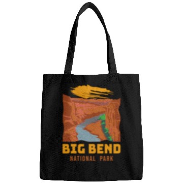 Discover Big Bend National Park Novelty Bags