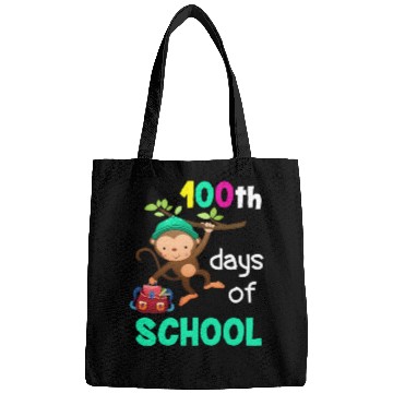 Discover 100 Days Of School Monkey Bags